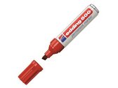 Viltstift edding 500 schuin rood 2-7mm - 10 stuks