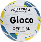 Reydon Volleybal Softtouch Gioco 20 Cm Pvc Wit/blauw/geel