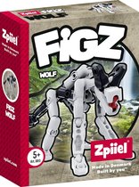 Zpiiel - FigZ Wolf - Constructiespeelgoed - Unieke bouwelementen met kogelgewrichten - Creatief spelen - Fijne motoriek