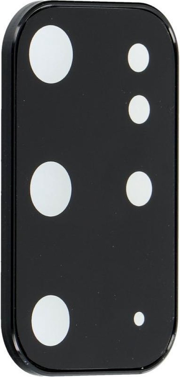 Achtercamera beschermglas voor de Samsung Galaxy S20 Plus - zwart