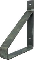 GoudmetHout Industriële Plankdrager 20 cm - Per stuk - Staal - Zonder Coating - 4 cm x 20 cm x 25 cm