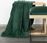 Luxe bed_deken_Brulo_Polyester_sprei_70x160 cm_Gewicht-250 GSM__donker groen
