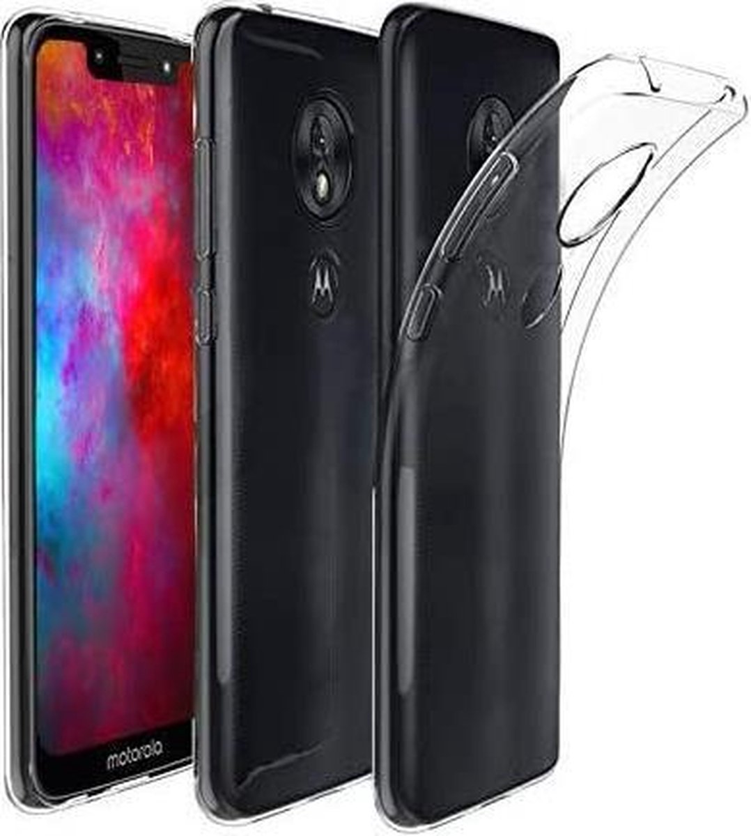 Soft TPU hoesje Silicone Case Geschikt voor: Motorola Moto G7 Plus & Moto G7