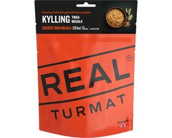 Drytech Real Turmat - Chicken Tikka Masala - vriesdroogmaaltijd - outdoorfood - trekking maaltijd - 578Kcal