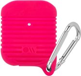 Case-Mate Tough Case voor AirPods - Bright Pink / Silver