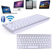 Igoods Draadloos toetsenbord Wireless Keyboard bluetooth Zilverkleur