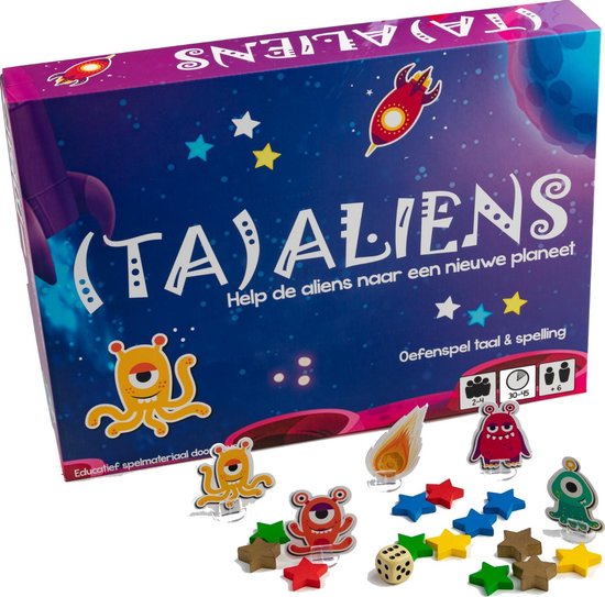 Thumbnail van een extra afbeelding van het spel (TA)ALIENS - Spelling 5e leerjaar - Level21