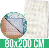 Anti slip mat voor vloerkleed - 80cm x 200cm - anti slipmat - antislip mat - anti-slipmat voor onder het kleed of ondertapijt - antislipmat - Groots