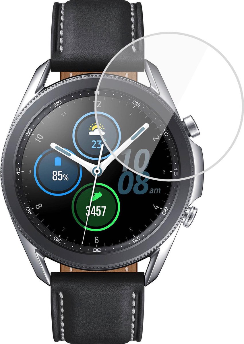 Screenprotector geschikt voor Samsung Watch 3 41mm - Screen Protector Glas