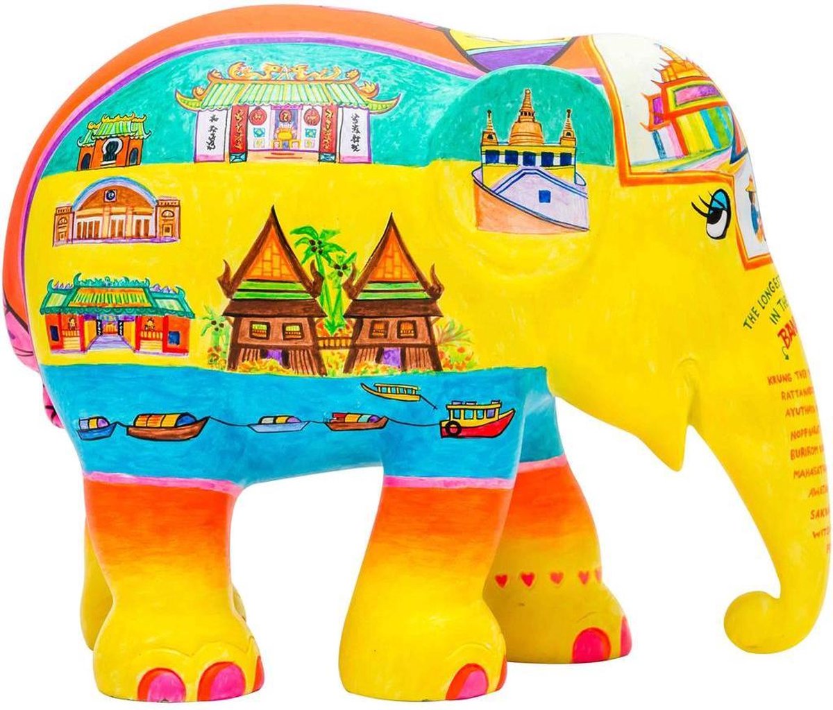 Sanuk 10 cm Elephant parade Handgemaakt Olifantenstandbeeld