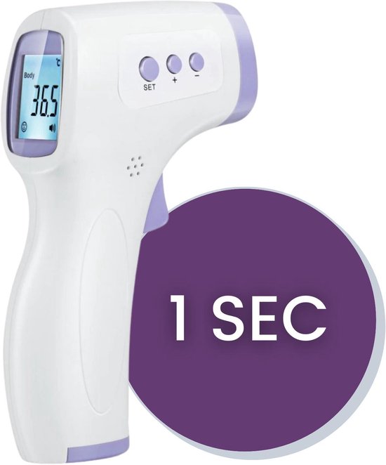 Thermometer voorhoofd - Thermometer Infrarood - Thermometer... | bol.com