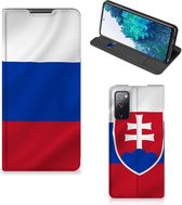 Beschermhoesje Geschikt voor Samsung Galaxy S20 FE Flip Cover Slowaakse Vlag