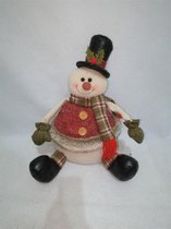 Sneeuwpop - knuffel - sneeuwpopr - kerst -deurstopper