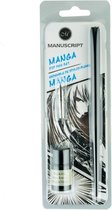 Manuscript Manga Tekenen Kroontjespen Set MDP811 - inclusief zwarte inkt