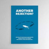 Rejection - Walljar - Wanddecoratie - Poster ingelijst