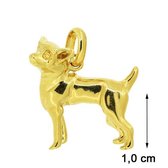 Blinx Jewels Vergulden Hanger Chihuahua