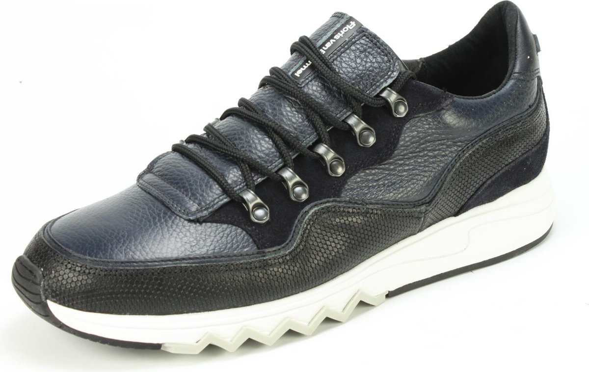 Floris van Bommel - sneakers - 16393/23 - blauw leer