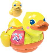 VTech Blub Blub Bad Waterpret Eend - Badspeeltjes - Badspeelgoed Baby - Interactief Baby Speelgoed - 1 tot 5 Jaar