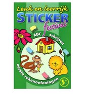 Sticker boek en spellen - leuk en leerrijk met leuke stickers en veel spellen