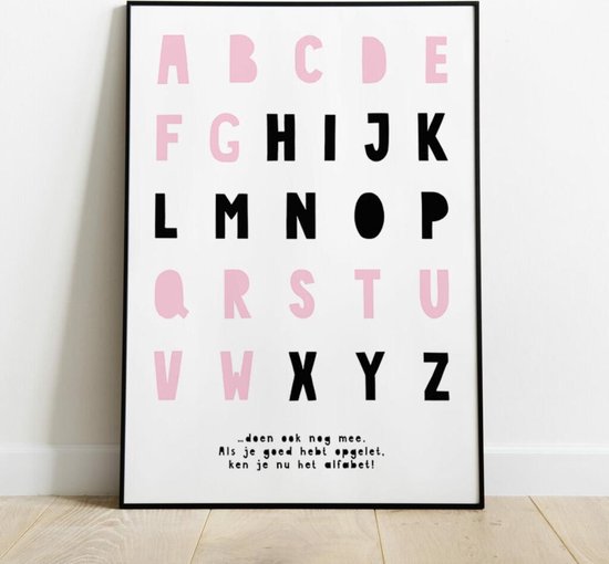 ABC Alfabet poster