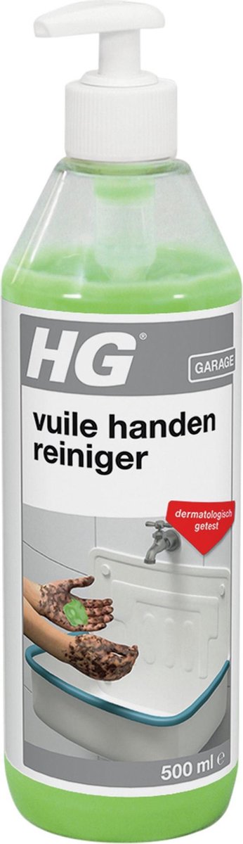 HG vuile handen reiniger - 500ml - tegen hardnekkig vuil - met frisse geur
