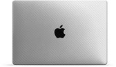 Macbook Pro 13’’ [2020 Met Apple M1 chip] Skin Carbon Wit - 3M Sticker
