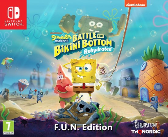 Spongebob SquarePants: Battle for Bikini Bottom – Rehydrated – F.U.N Edition – Nintendo Switch