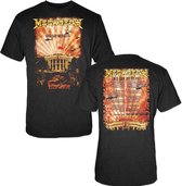 Megadeth Heren Tshirt -XL- China Whitehouse Zwart