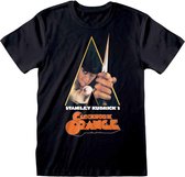 A Clockwork Orange Heren Tshirt -M- Poster Zwart