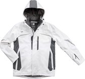 Excess Softshell winterjack Champ (318) - Wit | Donkergrijs - L