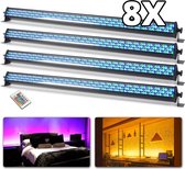 BeamZ WallWash set 8X LCB252 LEDBAR