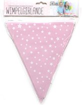 Vlaggenlijn Girl - Babyshower meisje - vlaggenlijn Roze