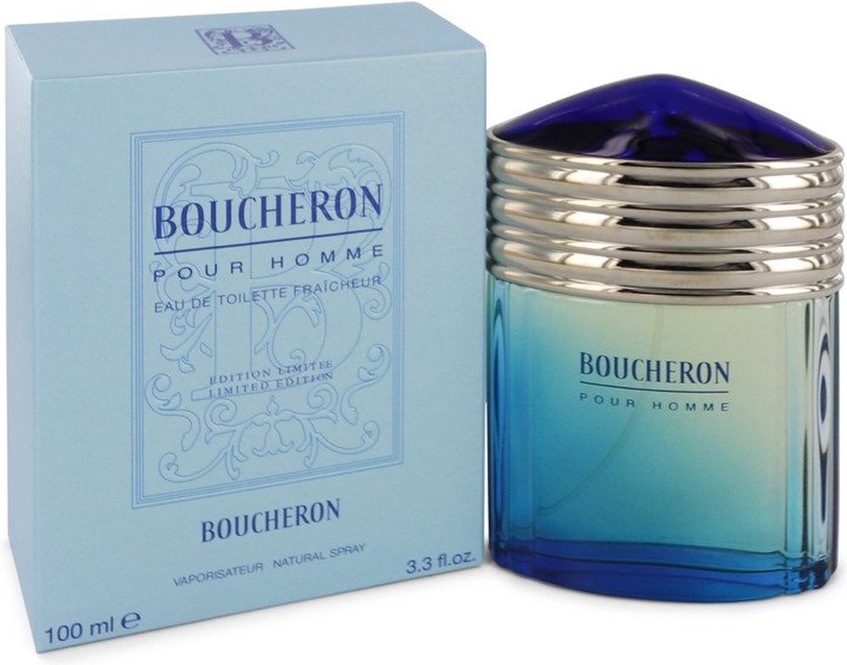 Goedkoopste Boucheron pour Homme Fraîcheur Limited Edition - 100 ml - Eau de toilette
