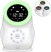 M-Iconic Slaaptrainer - Wake up light - Kinderwekker - Slaapwekker - Slaaptrainer kinderen - Wekker kinderen - Nachtlampje met slaaptimer - Oplaadbaar - Wit