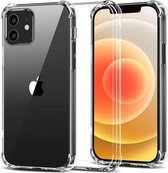 Apple iPhone 12/PRO/MAX/MINI – Antishock Hoesje – Transparant+ Tempered Glass