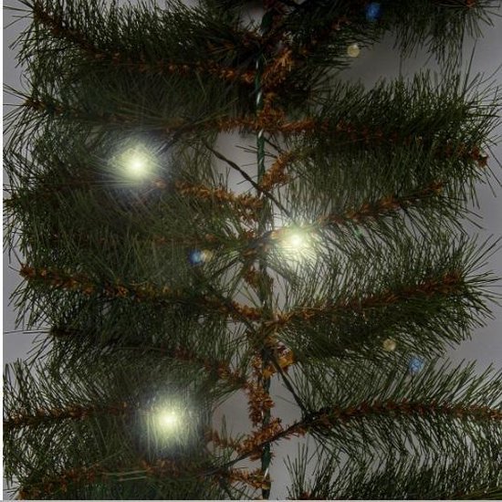 ze donor Kan worden berekend Guirlande met verlichting - Zwaardere kwaliteit - Guirlande -  Kerstguirlande -... | bol.com