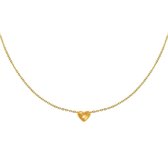Yehwang - Ketting - Hartje - Always in my Heart | Goud - Heart - Necklace - Valentijn