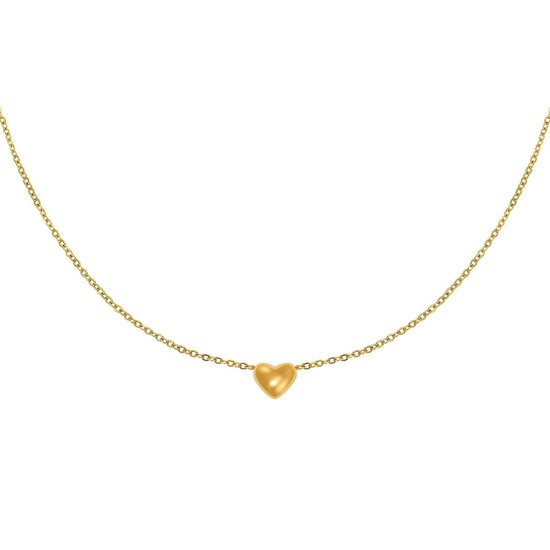 Yehwang - Ketting - Hartje - Always in my Heart | Goud - Heart - Necklace - Valentijn
