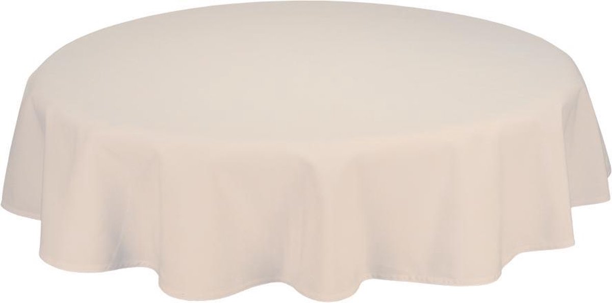 Treb Horecalinnen Tafelkleed Rond Ivory 300cm Ø - Treb SP