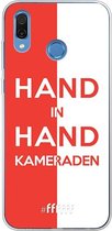 6F hoesje - geschikt voor Honor Play -  Transparant TPU Case - Feyenoord - Hand in hand, kameraden #ffffff