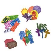 Vacation Bible School (Vbs) 2021 Discovery on Adventure Island Stay-Put Stickers (Pkg of 500): Quest for God's Great Light