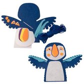 Vacation Bible School (Vbs) 2021 Discovery on Adventure Island Sew Your Own Beacon Puppet Kit (Pkg of 12): Quest for God's Great Light