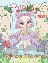 Fairies Coloring Calendar 2021