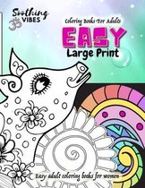 Coloring books for adults large print easy. Easy adult coloring books for women