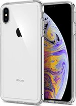 iPhone XS Max Hoesje - iPhone XS Max Case - iPhone XS Max Back Cover - Transparant - Doorzichtig - Siliconen