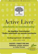 New Nordic Active Liver - Voedingssupplement - 30 tabletten