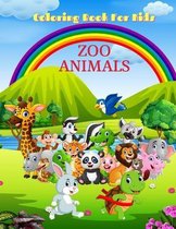 ZOO ANIMALS - Coloring Book For Kids