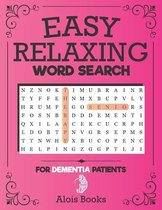 Easy Relaxing Word Search For Dementia Patients
