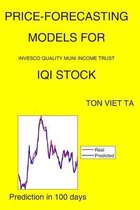 Price-Forecasting Models for Invesco Quality Muni Income Trust IQI Stock