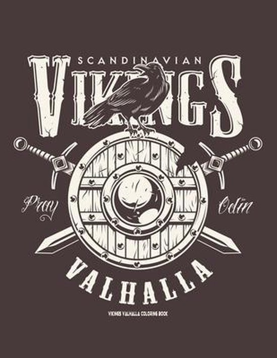 Vikings Valhalla coloring book - cover
